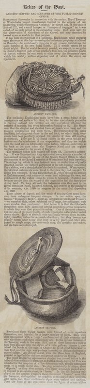 Antico Skippet e Hanaper nell