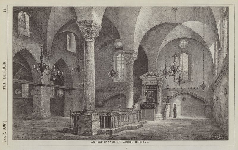 Antica Sinagoga, Worms, Germania da English School