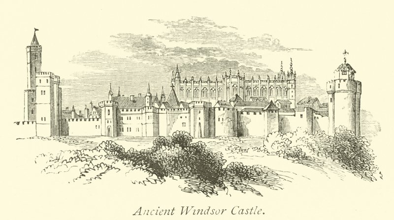 Antico Castello di Windsor da English School