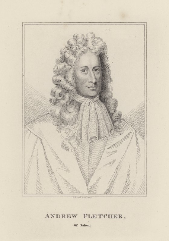 Andrew Fletcher (incisione) da English School