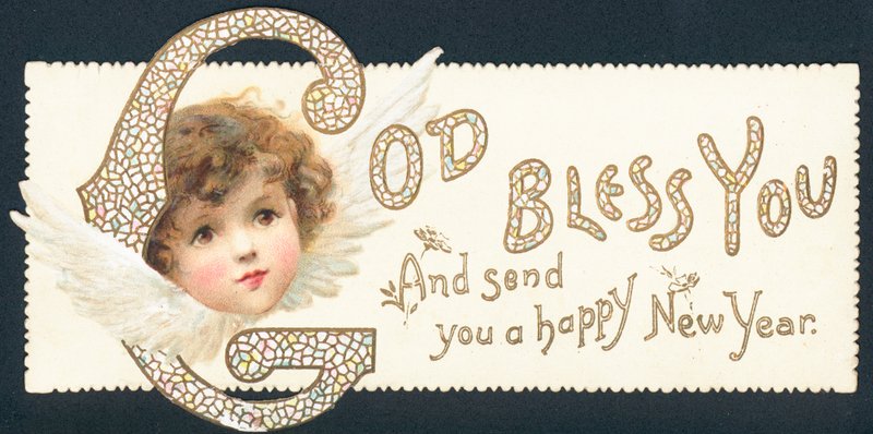 Bambino angelico, Cartolina di Capodanno da English School