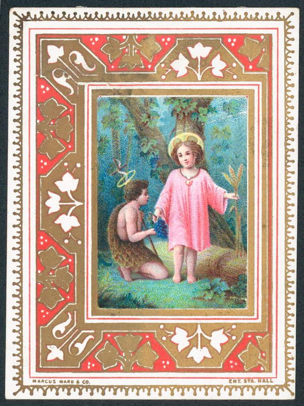 Angeli nel bosco, Cartolina di Natale da English School
