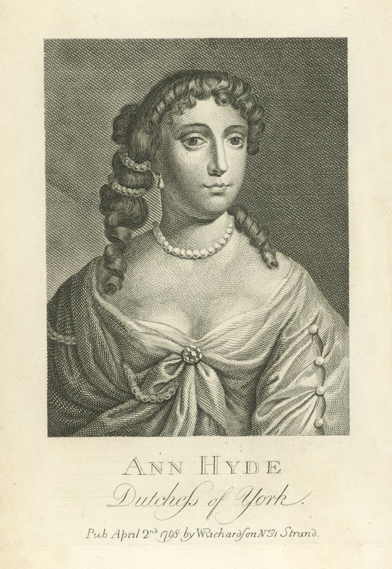 Ann Hyde, Duchessa di York da English School