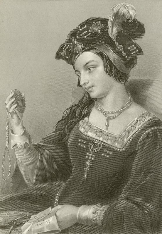 Anna Bolena, seconda moglie di re Enrico VIII da English School