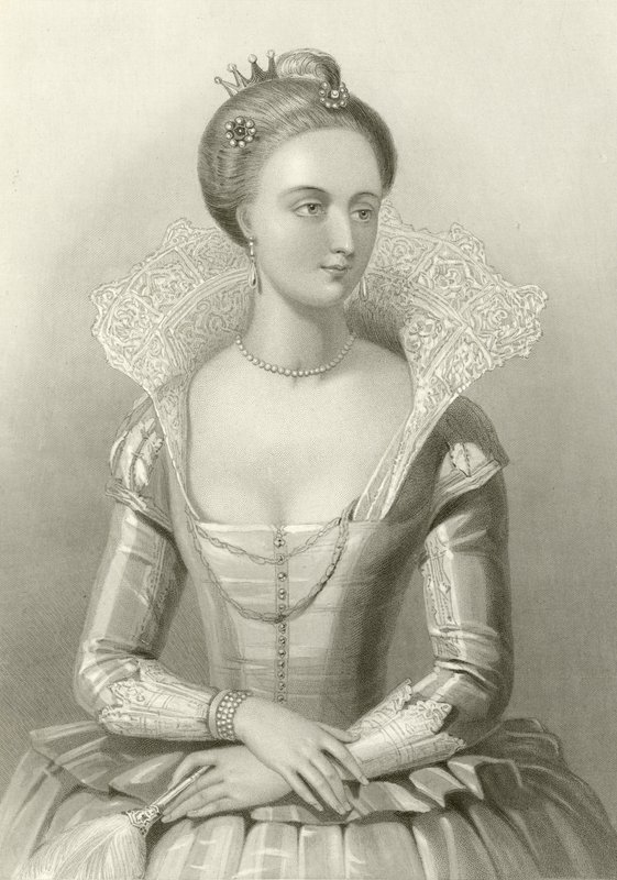 Anna di Danimarca, regina di re Giacomo I da English School