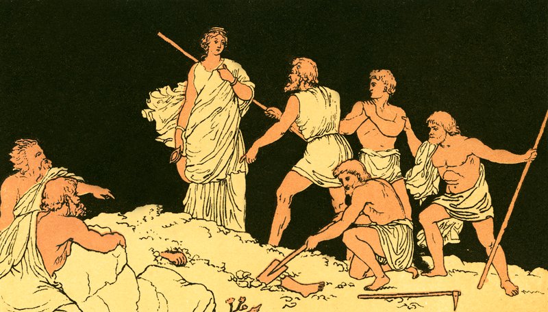 Antigone e il corpo di Polinice da English School