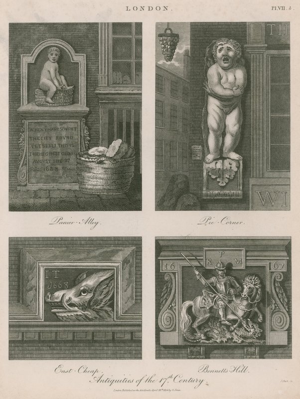 Antichità del XVII secolo da English School