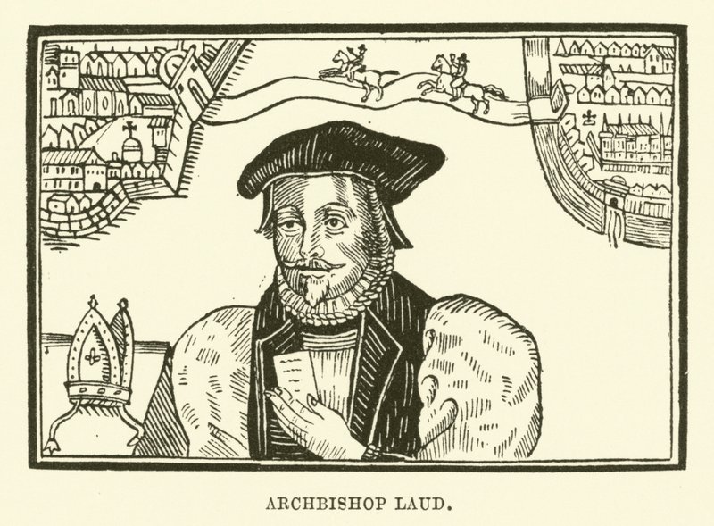 Arcivescovo Laud (incisione) da English School