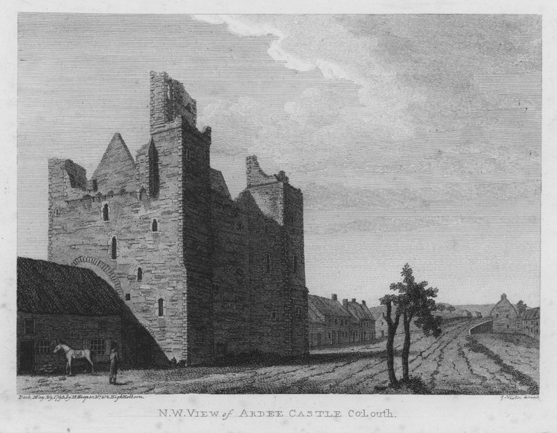 Castello di Ardee, Contea di Louth, Irlanda da English School