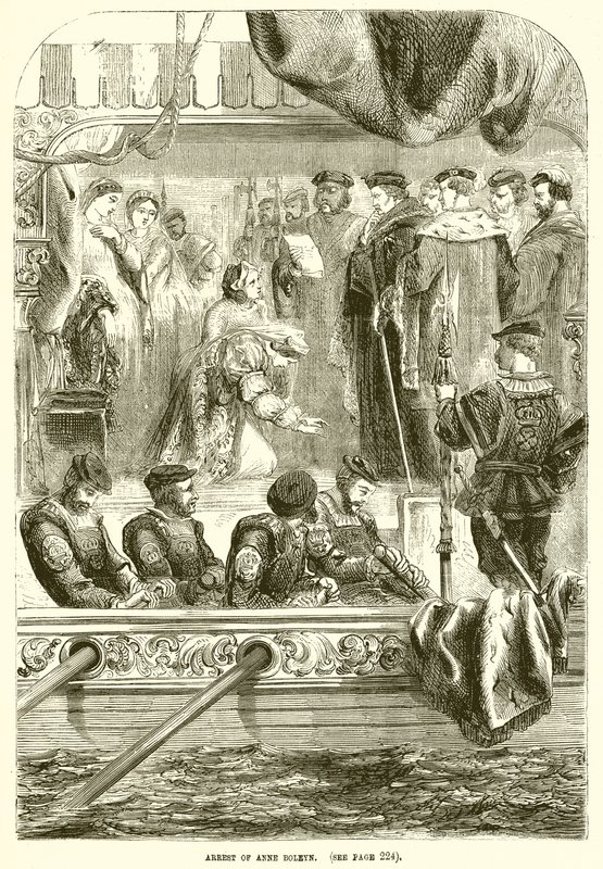 Arresto di Anna Bolena da English School