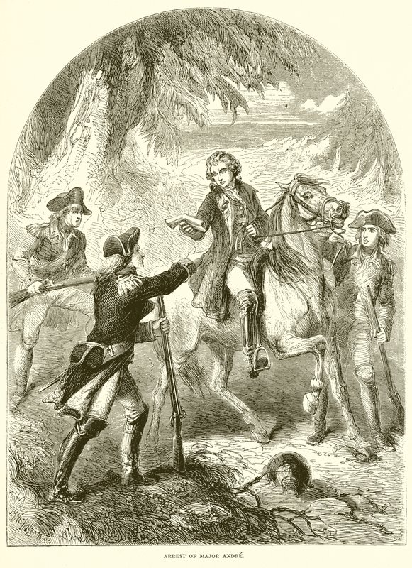 Arresto del maggiore Andre da English School