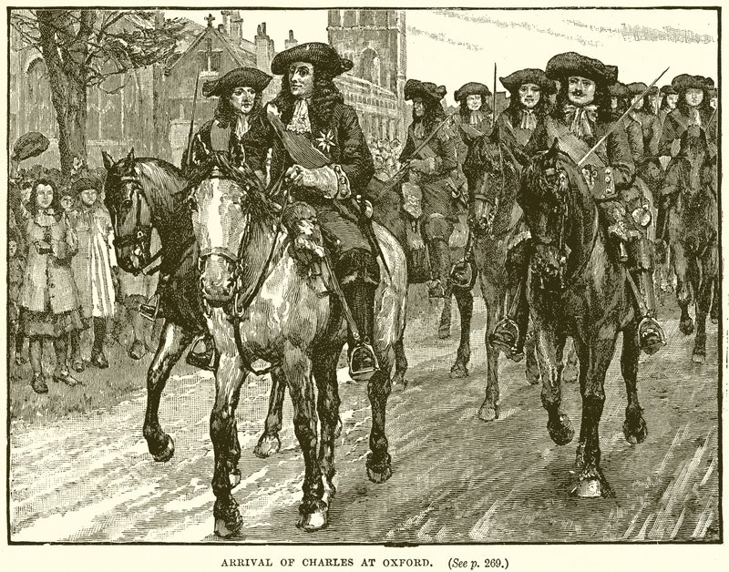 Arrivo di Carlo a Oxford da English School