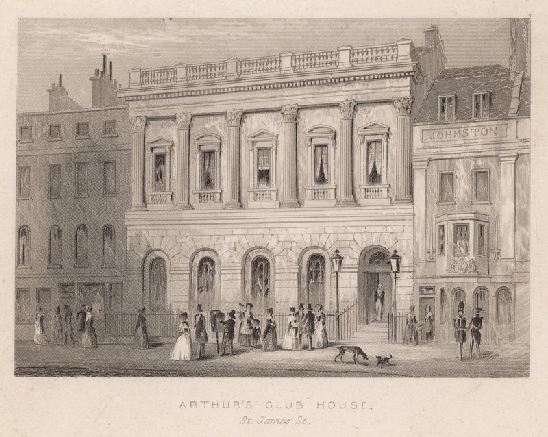 Arthurs Club House, St Jamess Street da English School