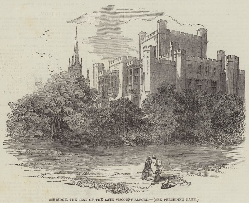 Ashridge, la residenza del defunto Visconte Alford da English School