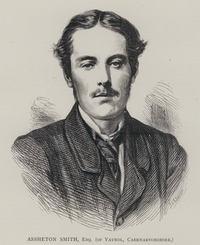 Assheton Smith, Esquire, di Vaynol, Caernarvonshire (incisione) da English School
