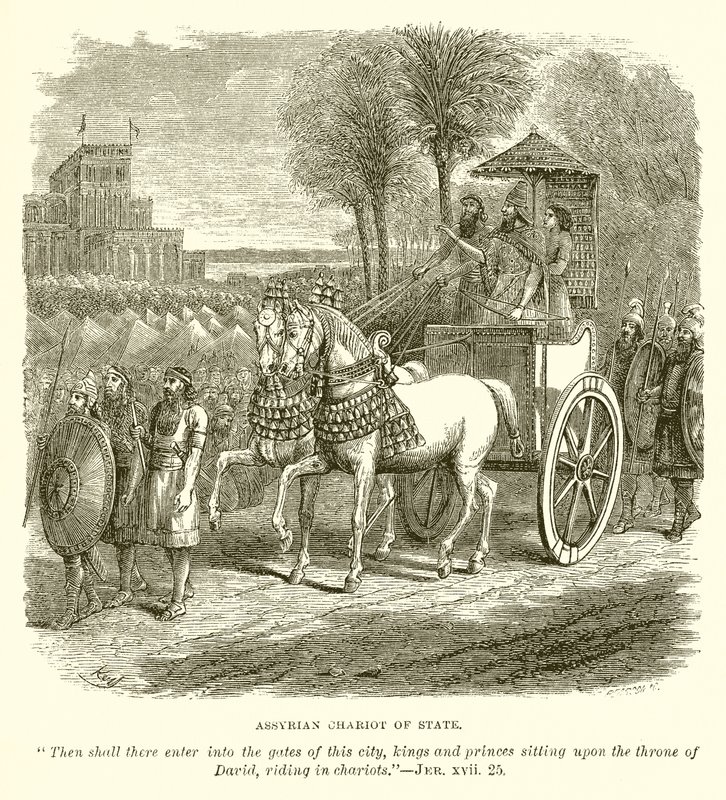 Carro di stato assiro da English School