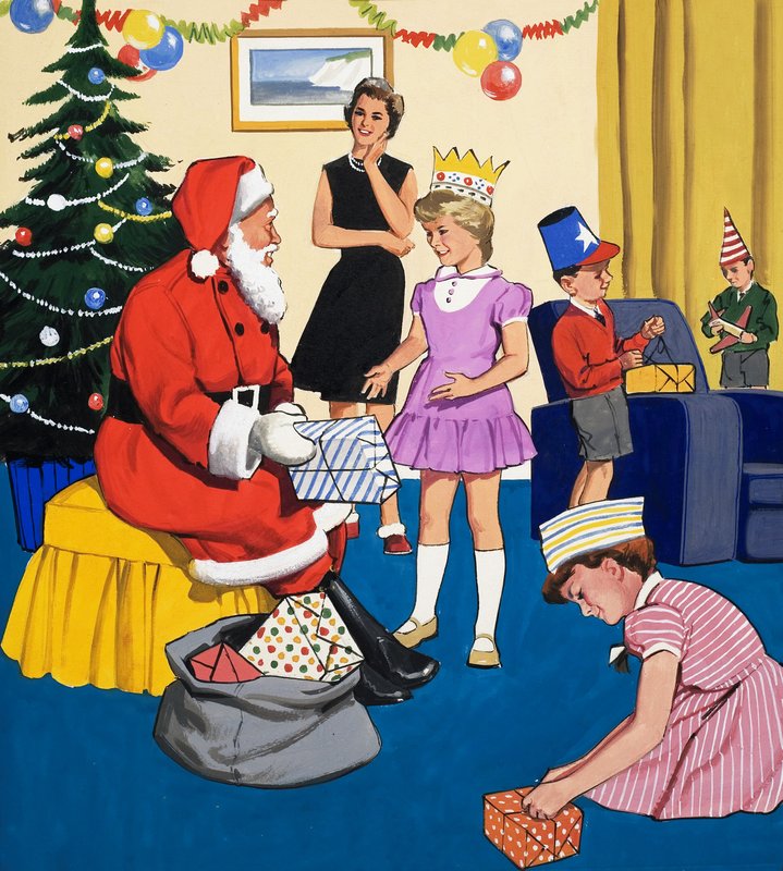 A una festa di Natale da English School