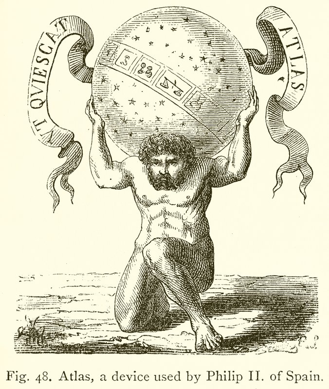 Atlante, un dispositivo usato da Filippo II di Spagna da English School