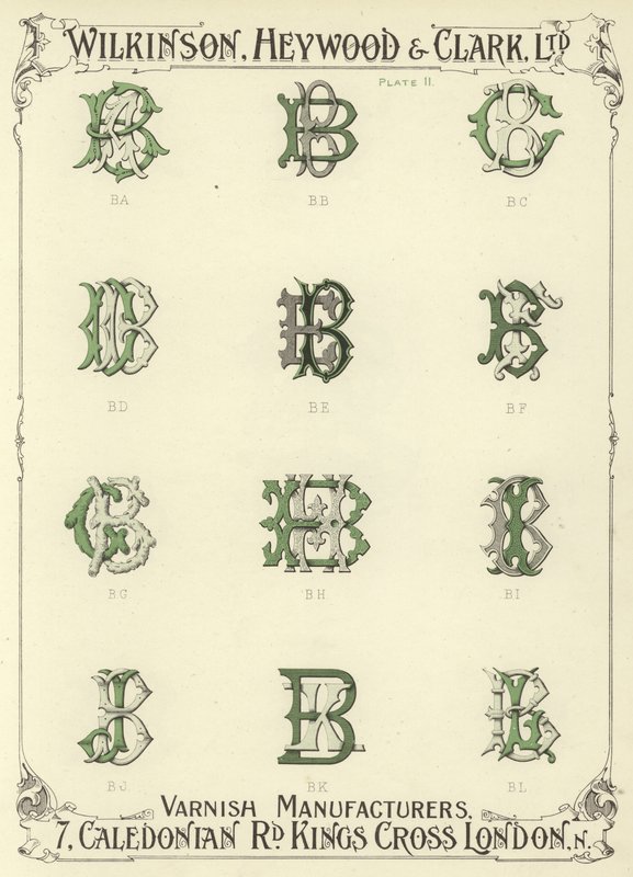 BA, BB, BC, BD, BE, BF, BG, BH, BI, BJ, BK, BL da English School