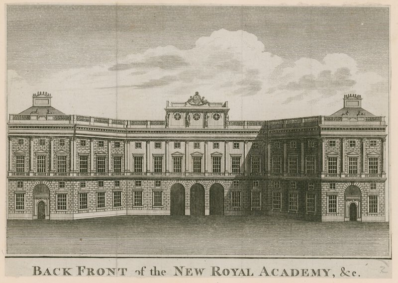 Retro della nuova Royal Academy da English School