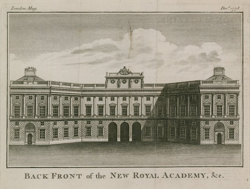 Retro della nuova Royal Academy da English School