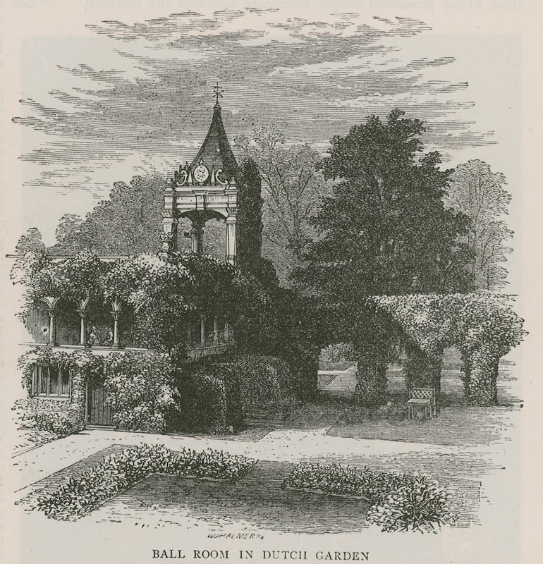 Sala da ballo nel Giardino Olandese, Holland House da English School