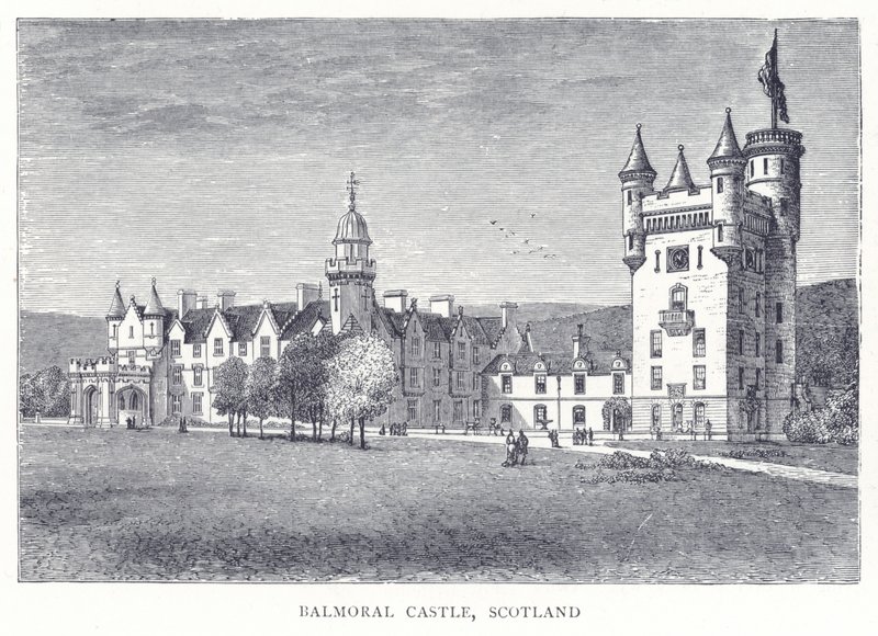 Castello di Balmoral, Scozia da English School