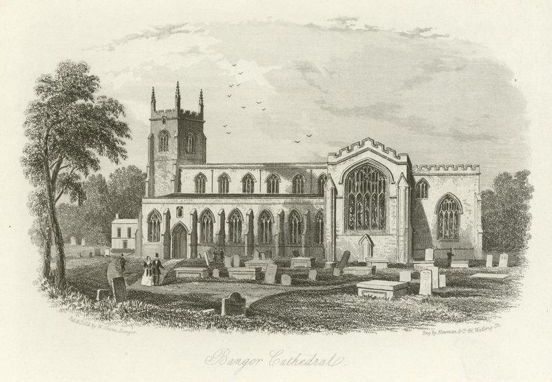 Cattedrale di Bangor, Galles del Nord da English School