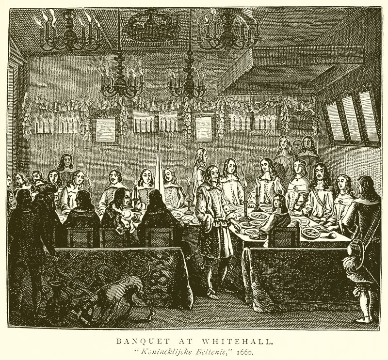 Banchetto a Whitehall da English School
