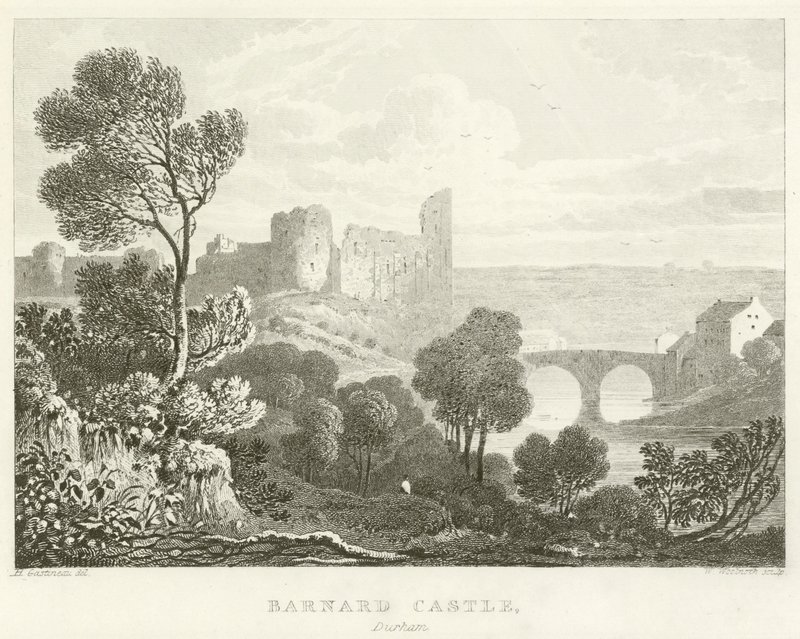 Castello di Barnard, Durham da English School