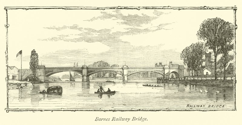 Ponte ferroviario di Barnes da English School