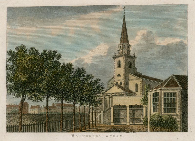 Chiesa di Battersea, Surrey da English School