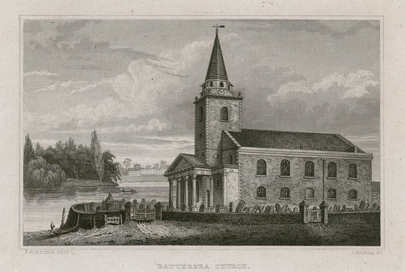 Chiesa di Battersea, Surrey da English School