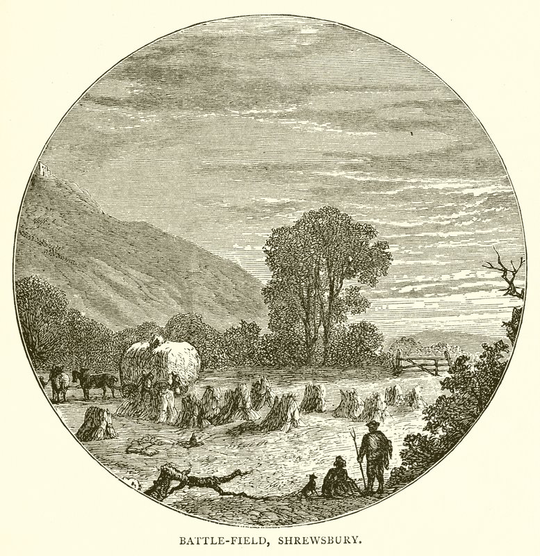 Campo di battaglia, Shrewsbury da English School