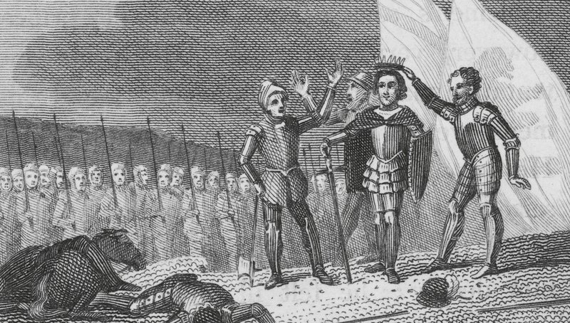 Battaglia di Bosworth Field da English School