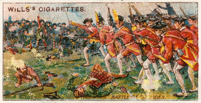 Battaglia di Culloden da English School
