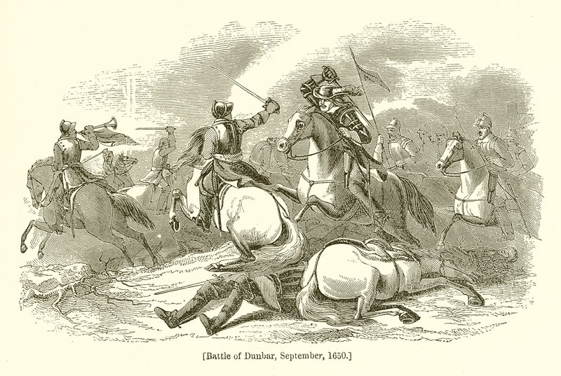 Battaglia di Dunbar, settembre 1650 da English School