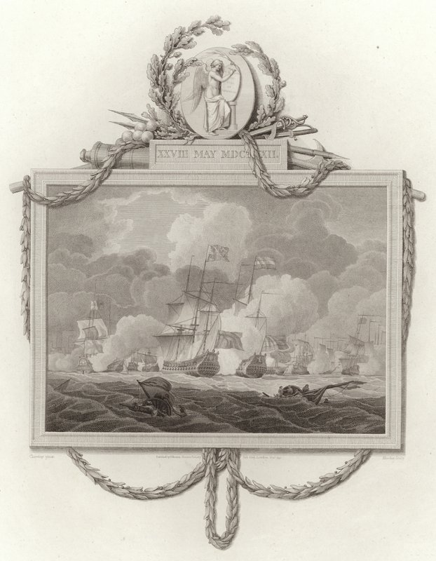 Battaglia di Solebay, 28 maggio 1672 da English School
