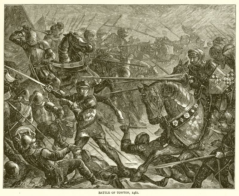 Battaglia di Towton, 1461 da English School