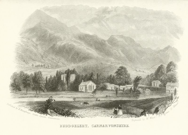 Beddgelert, Carnarvonshire, Galles da English School