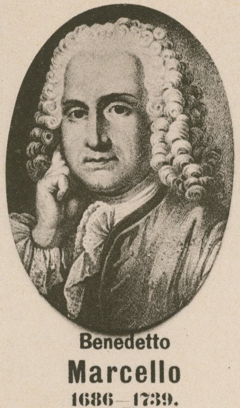 Benedetto Marcello (incisione) da English School