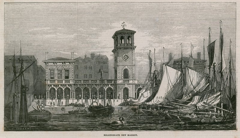 Nuovo mercato di Billingsgate da English School
