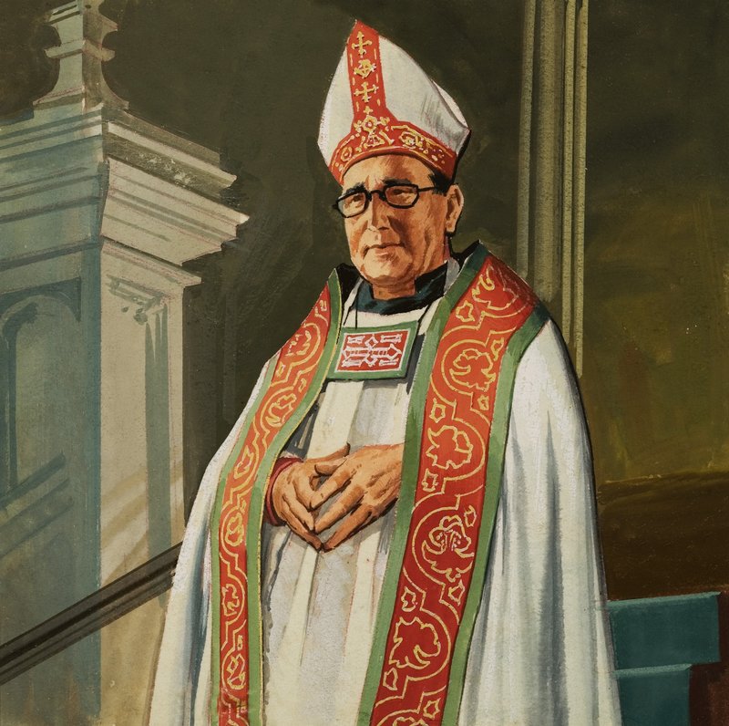 Vescovo in chiesa da English School