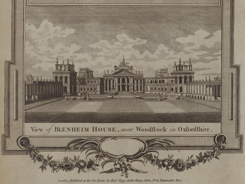 Palazzo di Blenheim, Woodstock, Oxfordshire da English School