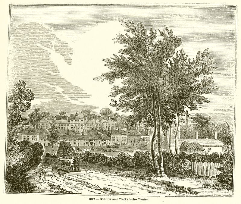 Opere di Soho di Boulton e Watt da English School