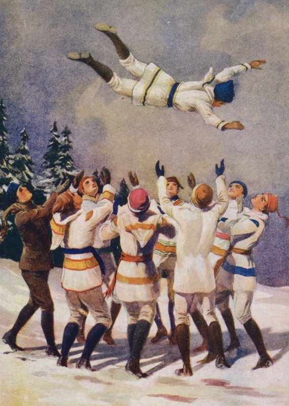 Rimbalzo, uno sport invernale canadese da English School