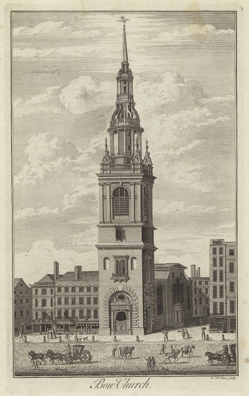 Chiesa di Bow, Londra da English School