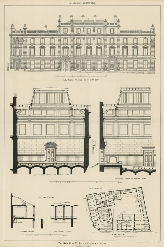 Tribunale e stazione di polizia di Bow Street da English School
