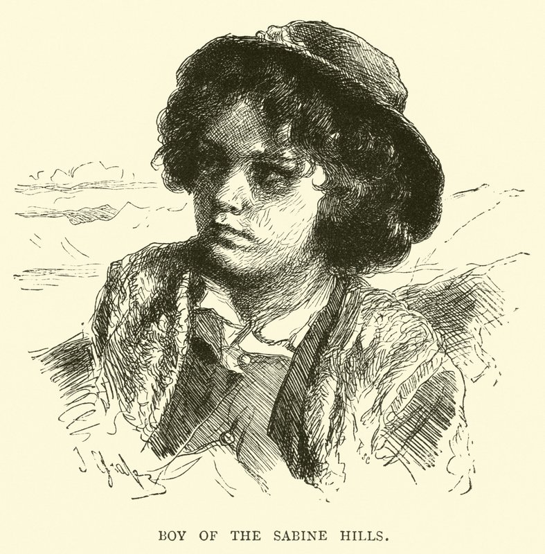 Ragazzo delle colline sabine da English School