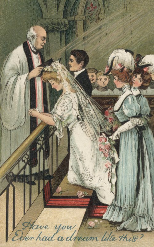 Damigelle a un matrimonio da English School